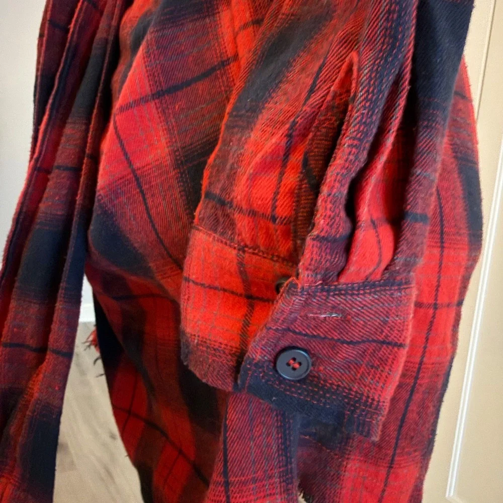 Vici Red and Black Plaid Dress - Picture 4 of 8